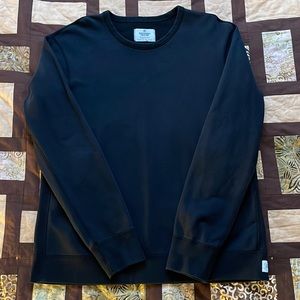 Reigning Champ Black Crewneck